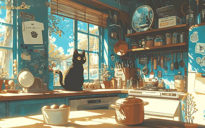 【哲风壁纸】厨房-家居插画 (1)